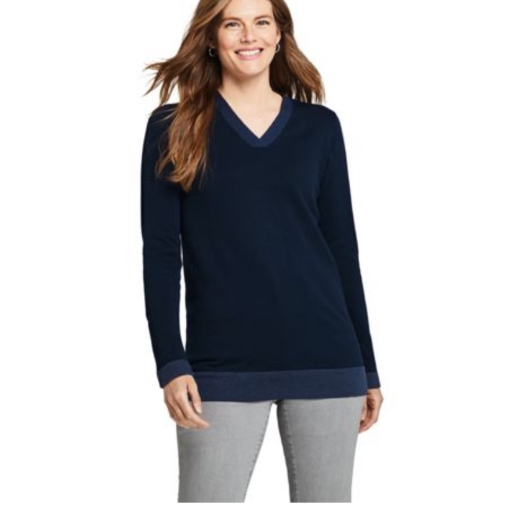 LAND’S END Tunic Sweater